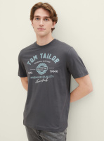 Pánské tričko  Tom Tailor  šedé