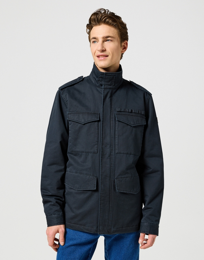 Pánská podzimní bunda WRANGLER Field Jacket černá-L