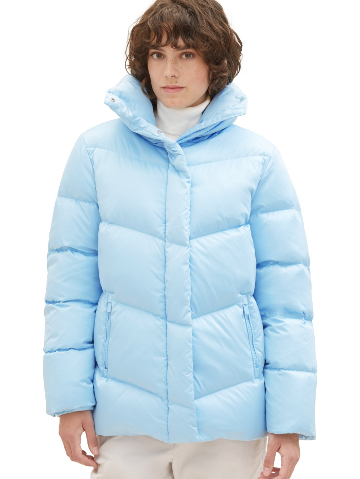 Dámská zimní bunda TOM TAILOR modrá